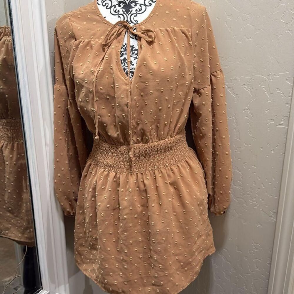 No-brand Women's Tan Going-out-dresses